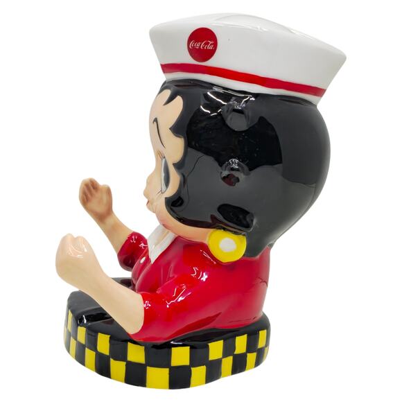 2000 Betty Boop Coca Cola Ceramic Porcelain Figurine - Picture 2 of 8